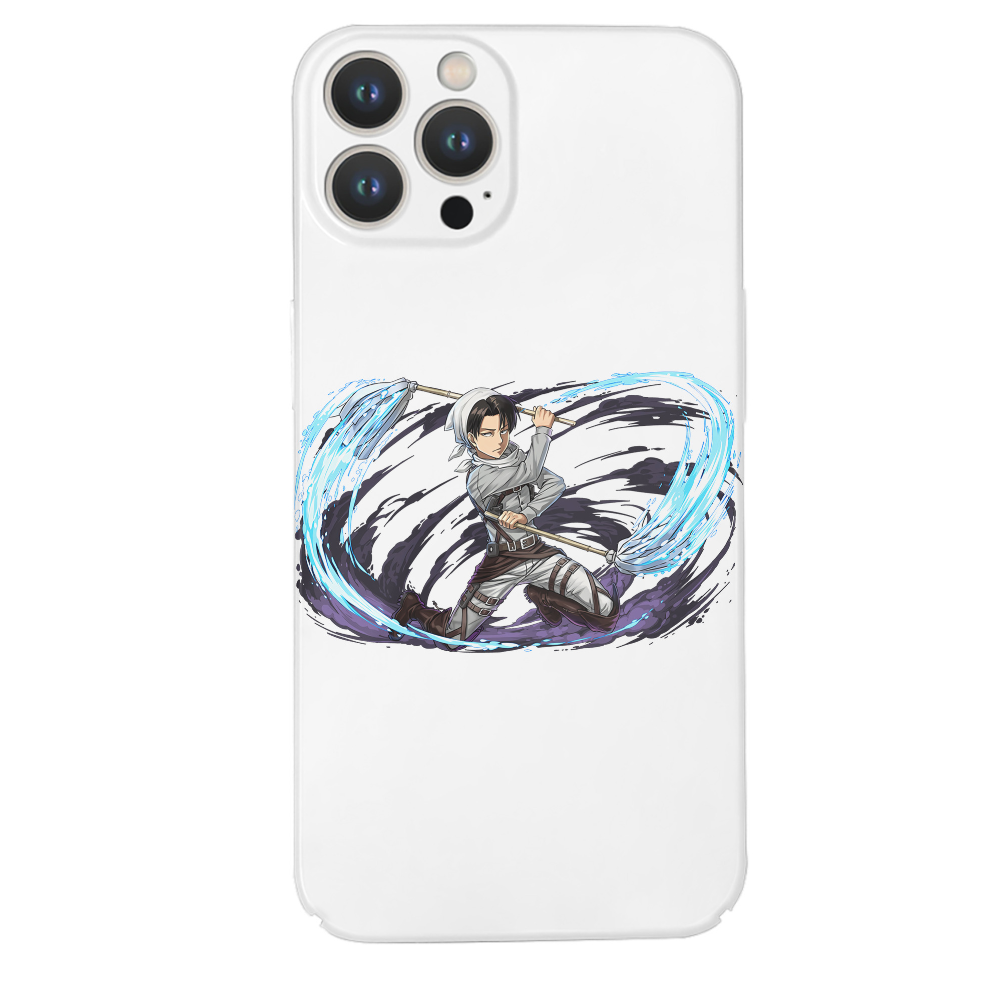 （画像用） 進撃の巨人 リヴァイ·アッカーマン Attack on Titan Levi Ackerman 【iPhone 14シリーズ対応】ハードケース